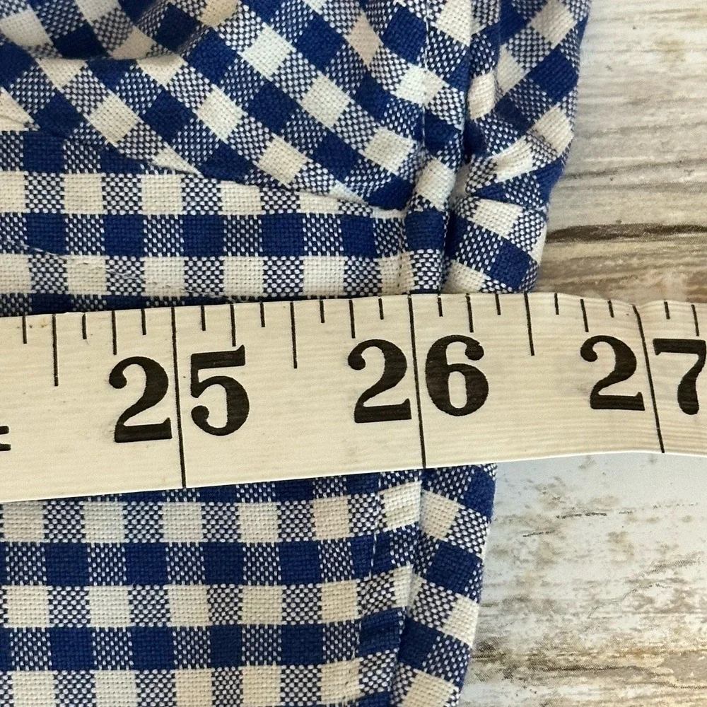Polo Ralph Lauren Shirt Mens XL Classic Fit Blue Gingham Check‎ Button Up